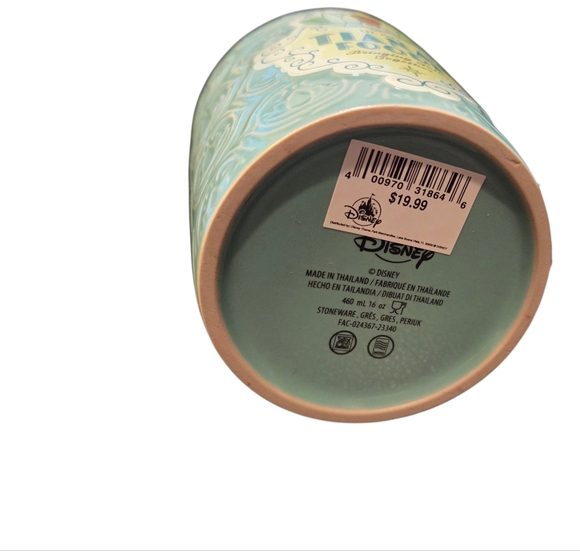 Disney Parks Tiana’s Bayou Tiana's Foods Stoneware 16oz Coffee Mug NEW - Picture 5 of 6